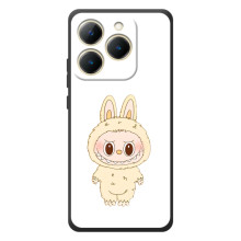 Чохол з принтом Лабубу для RealMe 15T – Бежевий Лабубу