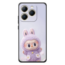 Чохол з принтом Лабубу для RealMe 15T – Фіолетовий Лабубу