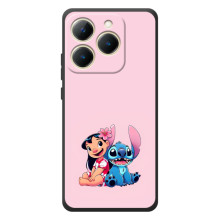 Чехол с принтом Стич на RealMe 15T (Лило и Стич)