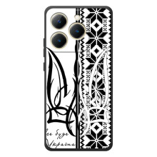 Чохол з українським гербом на RealMe 15T – Герб з вишивкою