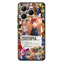 Чехол Зоотрополіс на RealMe 15T – Коллаж Зоо