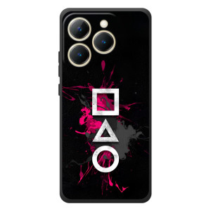 Чехол Гра в кальмара для RealMe 15T