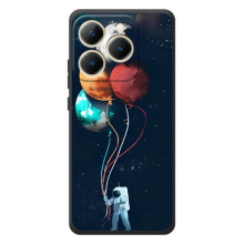 Космические Чехлы для Реалми 15Т (VPrint) – Планеты шарики