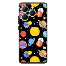 Космические Чехлы для Реалми 15Т (VPrint) – Рисованные планеты