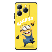 Мультяшний принт на Чохол для РеалМі 15Т (Banana)