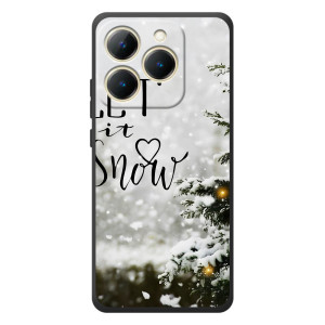 Новогодние, Праздничные Чехлы для RealMe 15T - 2024 год