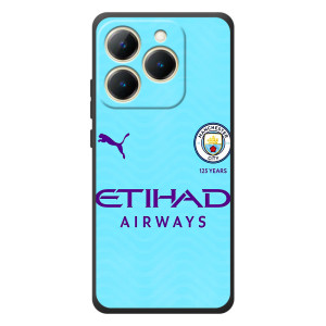 Силиконовые Чехлы принт Футбол на RealMe 15T – Man City
