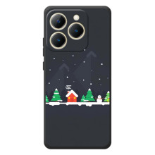 Силіконовий бампер на різдво для RealMe 15T – Місто зимове