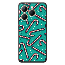 Силіконовий бампер на різдво для RealMe 15T – Льодяники