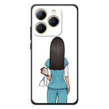 Силиконовый бампер (Работники) на RealMe 15T