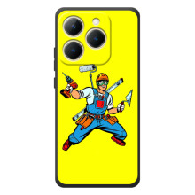 Силіконовий бампер (Працівники) на RealMe 15T – Будівельник