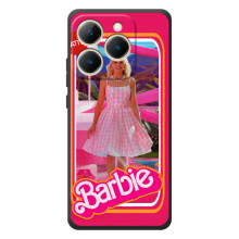 Силиконовый Чехол Барби Фильм на RealMe 15T (Барби Марго)
