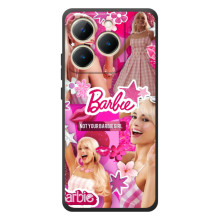 Силиконовый Чехол Барби Фильм на RealMe 15T (Барби)