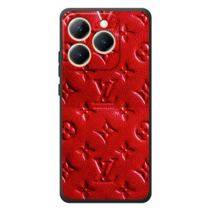 Текстурний Чохол Louis Vuitton для РеалМі 15Т (Червоний ЛВ)