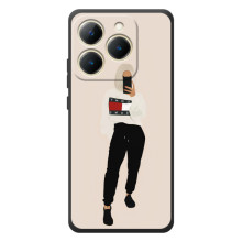 Силіконовый Чохол на RealMe 15T з картинкой Модных девушек – Стильна