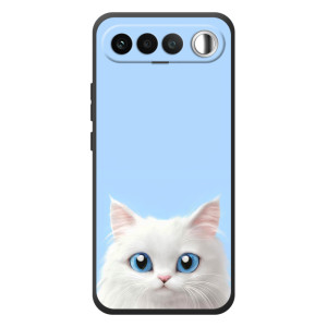 Чехол на тематику: Коты для RealMe 16 5G – Белый кот