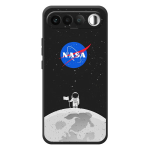 Силиконовый бампер с принтом "Наса" на RealMe 16 5G – Космонавт NASA