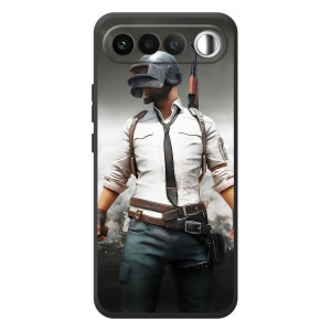 Силиконовый чехол с картинкой "Герой Pubg" на RealMe 16 5G