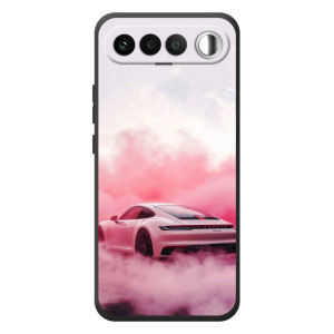 Чохол з авто Порше для RealMe 16 5G – Рожевий Порше