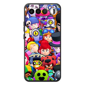 Силиконовый Чехол на RealMe 16 5G с картинкой Brawl Stars – Персонажи