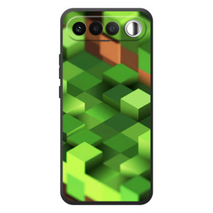 Чехлы для RealMe 16 5G (Персонажи Майн Крафт) (Текстура)