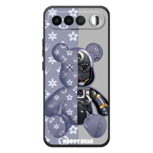 Силиконовый чехол для RealMe 16 5G – Медведь Louis Vuitton