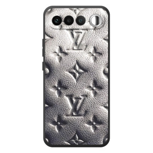 Текстурный Чехол Louis Vuitton для РеалМе 16 5Г (Бежевый ЛВ)