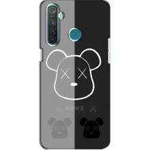 Чехлы для Realme 5 Pro - Bearbrick Louis Vuitton (PREMIUMPrint) (БеарБрик глаза)