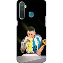 Чохли для Realme 5 Pro (Leo чемпіон) (AlphaPrint) (Кубок Мессі)