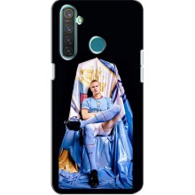 Чехлы с футболистом Ерлинг Холанд для Realme 5 Pro (AlphaPrint) (футболист Холанн)