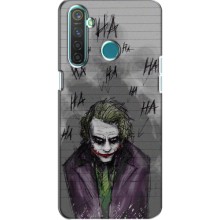 Чехлы с картинкой Джокера на Realme 5 Pro (Joker клоун)