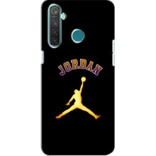 Чохли для Realme 5 Pro - з картинкою JORDAN (AlphaPrint) (Jordan Gold)
