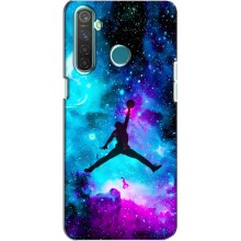 Чохли для Realme 5 Pro - з картинкою JORDAN (AlphaPrint) (Яскравий Джордан)