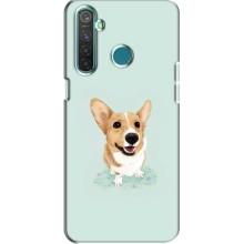 Чехлы с собаками для Realme 5 Pro (VPrint) – Корги