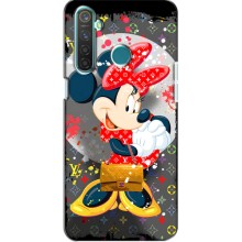 Чехол Disney Mouse Realme 5 Pro (PREMIUMPrint) (Minni с бантиком)