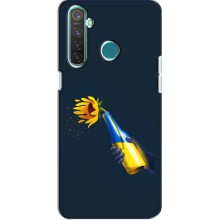 Чехол для Патриота Украины Realme 5 Pro - (AlphaPrint) (Коктейль молотова)