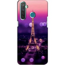 Чехол Эйфелева Башня для Realme 5 Pro - (AlphaPrint)