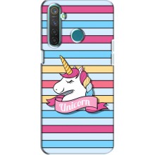 Чохол для RealMe 5 Pro - (Єдинорожки - Новинки) (AlphaPrint) (Unicorn)