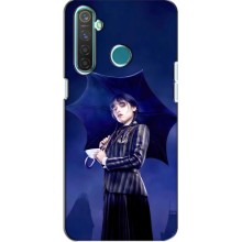 Силиконовый чехол с картинкой для Realme 5 Pro – Венсдей