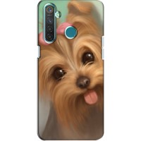 Чехол (ТПУ) Милые собачки для Realme 5 Pro – Йоршенский терьер