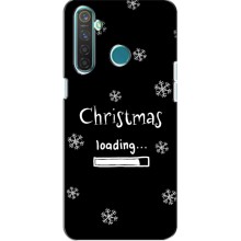 Рождественские, Праздничные Чехлы для Реалми 5 Про – Christmas loading