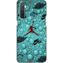 Силиконовый Чехол Nike Air Jordan на Реалми 5 Про – Джордан Найк