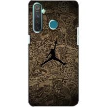 Чехлы для Realme 5 - с картинкой JORDAN (AlphaPrint) – Logo Jordan