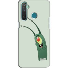 Чехол с картинкой "Одноглазый Планктон" на Realme 5 (Милый Планктон)