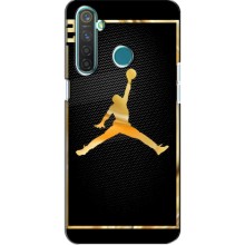 Силиконовый Чехол Nike Air Jordan на Реалми 5 (Джордан 23)