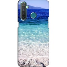 Силіконовий чохол з КАРТИНКАМИ літо для Realme 5 (AlphaPrint) (Море)