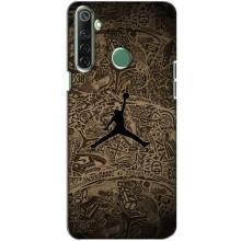 Чехлы для Realme 6i - с картинкой JORDAN (AlphaPrint) – Logo Jordan