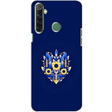 Чехлы для Realme 6i  Укр. Символика (AlphaPrint) (Цветочный Герб)