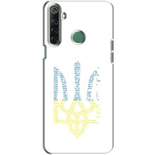 Чехлы для Realme 6i  Укр. Символика (AlphaPrint) (Герб из букв)