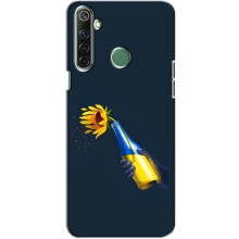 Чехол для Патриота Украины Realme 6i - (AlphaPrint) (Коктейль молотова)